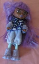 PURPLE HAIR EXTRA MINI BARBIE DOLL 5.5"