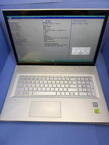 Envy bw0003ca laptop - hp,