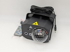 Litake party lights disco ball 2-in-1 DJ stage LED projector strobe light remote
