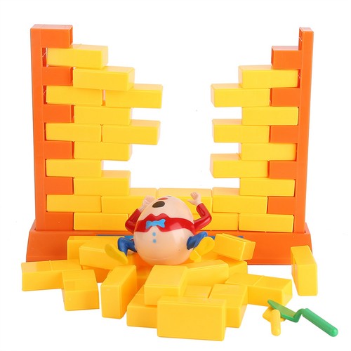 Wall demolish toy building - demolish,