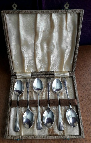 Antique 1920 epns tea spoons - 1920's,