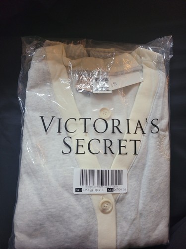 Pink fleece lined cardigan - vs,
