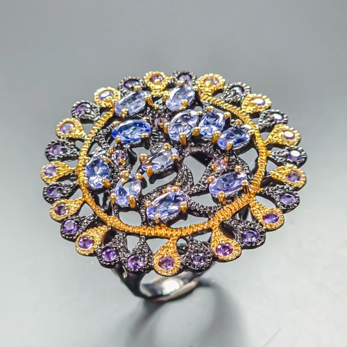 Fine art natural tanzanite - fine,