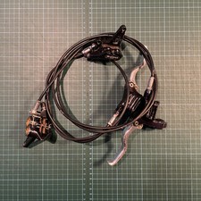 Hope Mono M4 4 pot hydraulic MTB Brakes LONG HOSES 