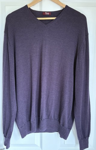 Lewin men purple merino - men's,