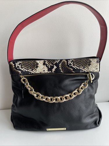 Amanda wakeley black leather - wakeley,