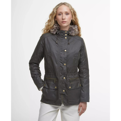 Barbour womens wax jacket uk14 - wax,