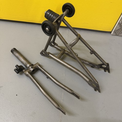 Brompton titanium fork rear - titanium,