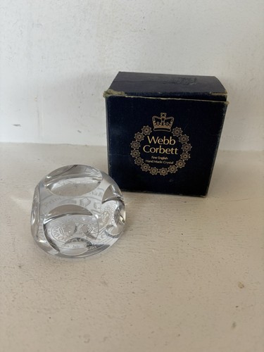 Webb corbett paperweight - webb,