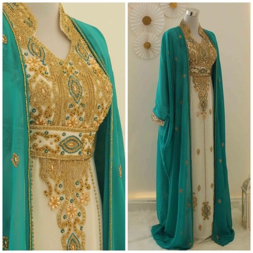 Moroccan long gown farasha - moroccan,