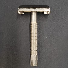 1957 Gillette Super Speed Flare Tip DE TTO Safety Razor Date Code C1