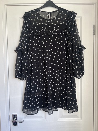 George black flared - flared, smock