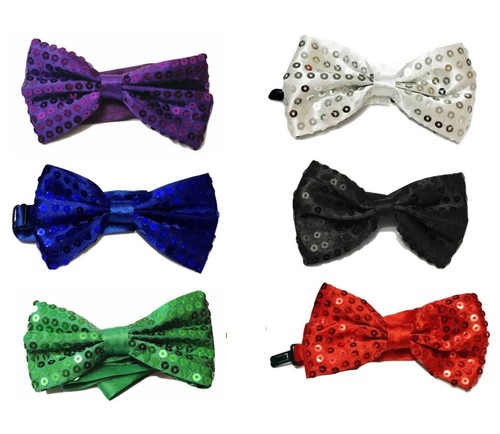 Unisex bow tie glitter - bow,