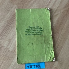 Lada Niva 4X4 Booklet