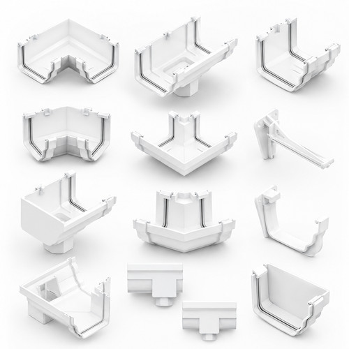 Upvc conservatory guttering - conservatory,