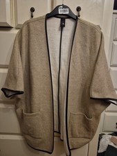Ladies TU poncho Cape Beige