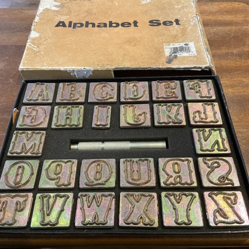 Vintage alphabet - vintage,