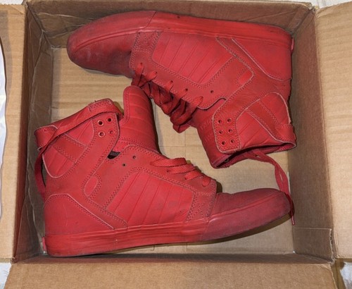 Supra skytop red gunny tuf - gunny,