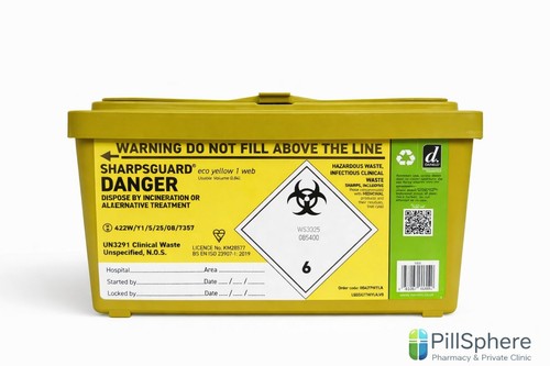 Sharpsguard sharps bin litre - sharpsguard, 1
