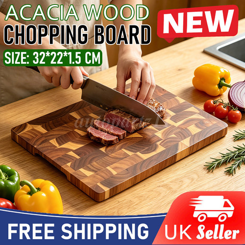 Medium wooden chopping board - wooden,