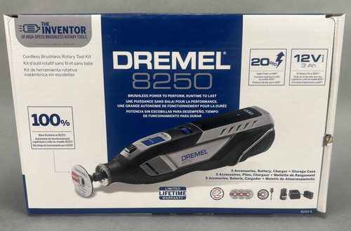 Dremel 8250 cordless - cordless, brushless