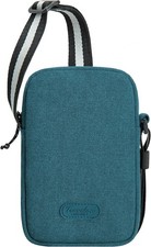 Travelon Unisex's Coastal RFID Blocking Mini Crossbody, One Size Lagoon 