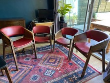 Set of 4 TON Merano Chairs by