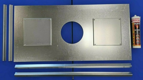 Stove register plate steel - register, plate,steel
