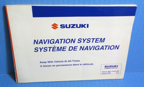 2007 suzuki xl7 navigation - xl7,