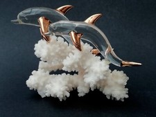 Glass Dolphin Ornament On
