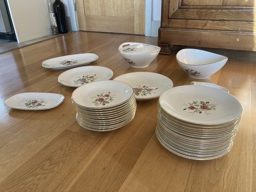 Vintage french dinner set - set, with