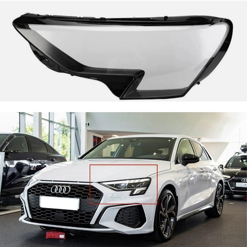 Left passenger headlight lens - left,