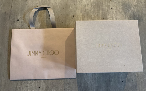 Jimmy choo empty gray shoe - jimmy,