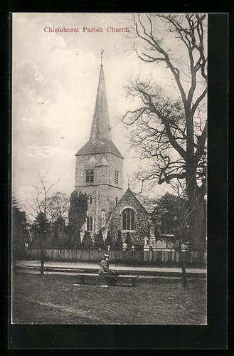 Chislehurst parish church - chislehurst,