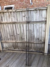 2 Fox Warrior Orginal 12’ 2.50lb Tc Rods Used Carp Fishing Gear