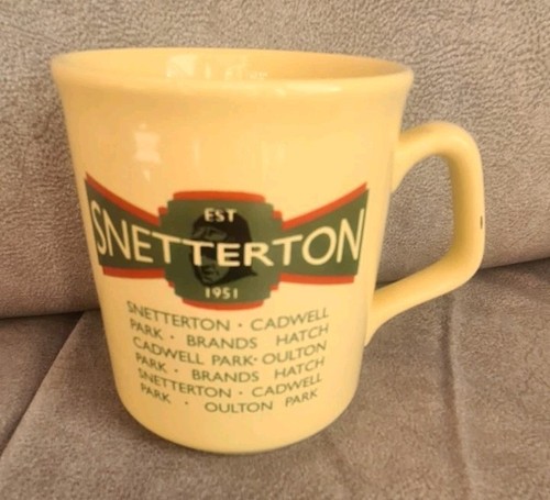 Snetterton raceway mug rare - snetterton,