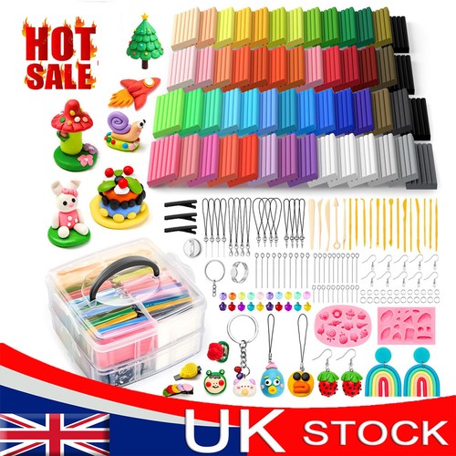 Kids polymer clay kit - with, 54