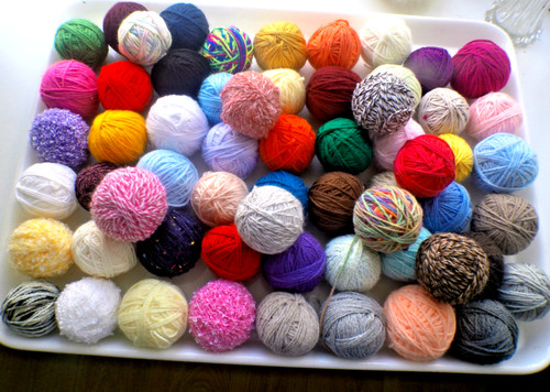 Job lot double knit - lot, wool