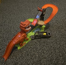 Hotwheels T Rex Takedown 1:64 Scale Diecast Model Car Track Builder Used