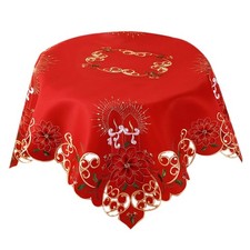 Christmas Embroidered Table