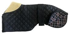 FACTORY SECOND - GREYHOUND / WHIPPET QUILTED ANORAK DOG COAT. MADE IN THE UK