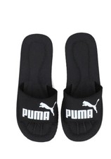 Puma Mens Purecat Sliders Slides Shoes Beach Pool Sandals Black White Uk 7