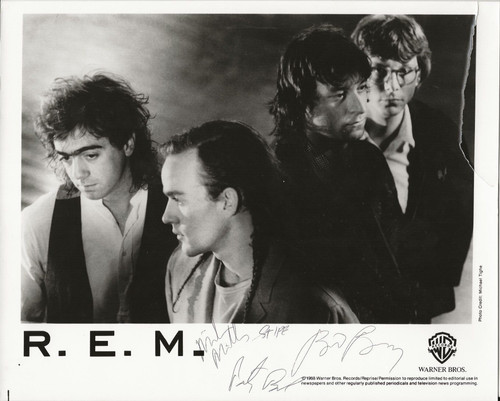 Real hand signed early - hand,