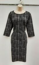 NEXT PENCIL DRESS,SMART,CASUAL,BLACK,50S,60S,70S,80S VINTAGE LOOK,POCKET,SIZE 14