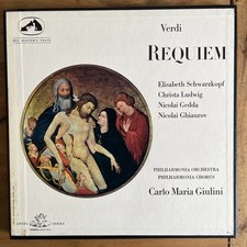 Verdi - Elisabeth Schwarzkopf, Christa Ludwig ‎– Requiem .Double Vinyl boxset