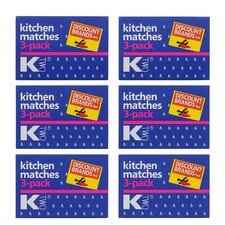 6 Box Matches Fireside BBQ