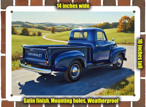 Metal sign 1953 chevrolet - metal,
