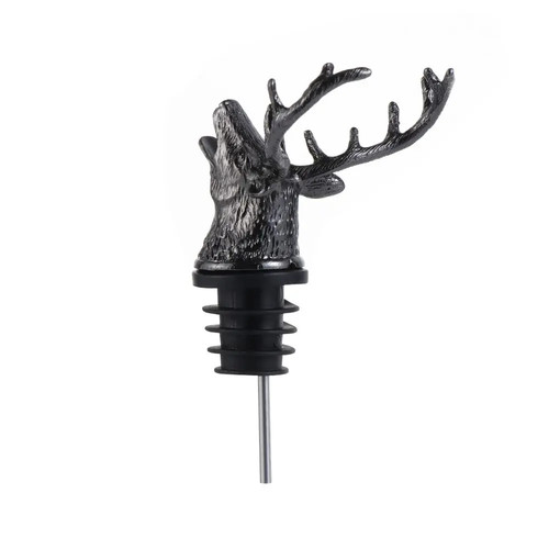 Deer head wine pourer - deer,