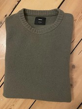 Finisterre Coho Green Jumper Large Wool Blend, Excellent Condition