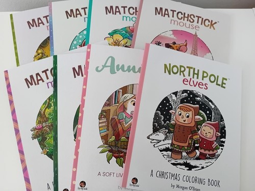 Colouring book bundle - x,